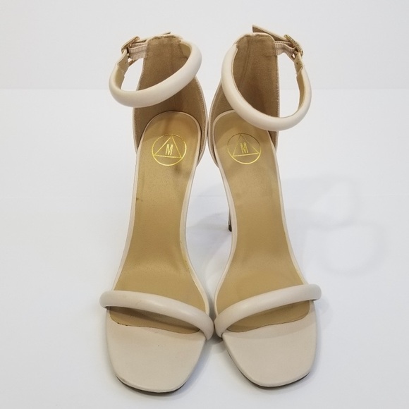 MISSGUIDED New Blush Barely There Heels Size 7.5 - Picture 2 of 8